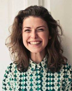 woman smiling